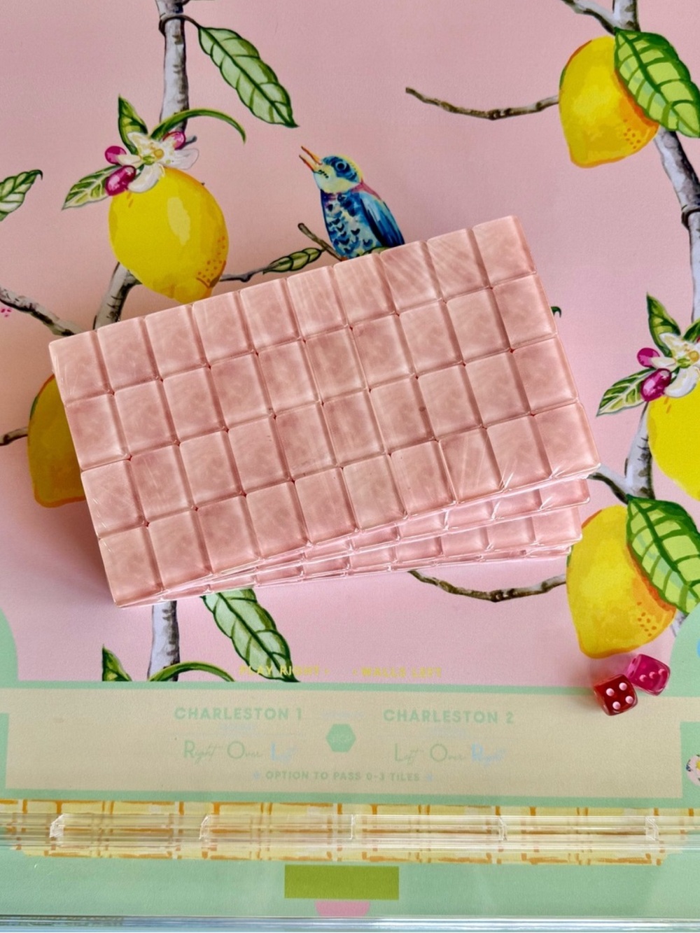 Pearlescent, 4 Layer Mahjong
Tiles Pearl